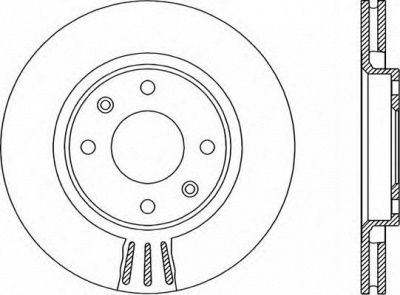 OPEN PARTS bdr190120 -  Тормозной диск